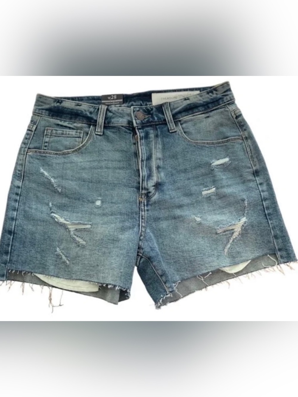 Treasure & Bond - Foster Boyfriend High Rise Short Size 24